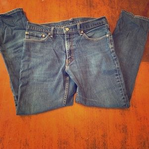 Levi’s 511 36x32 medium wash straight leg jeans